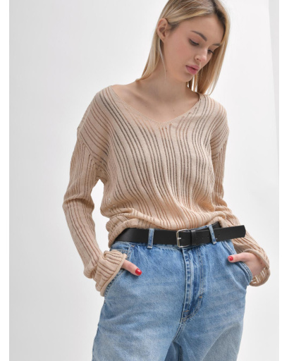 Пуловер Rica Rossa -50003-10 55972, Цвет: Бежевый, Размер: ONE SIZE, изображение 7