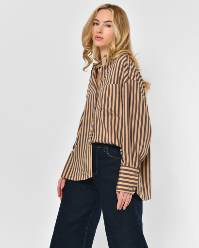 Рубашка Rica Rossa 70002-10 57136, Цвет: Бежевый, Размер: ONE SIZE, изображение 3