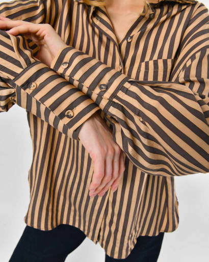 Рубашка Rica Rossa 70002-10 57136, Цвет: Бежевый, Размер: ONE SIZE, изображение 4