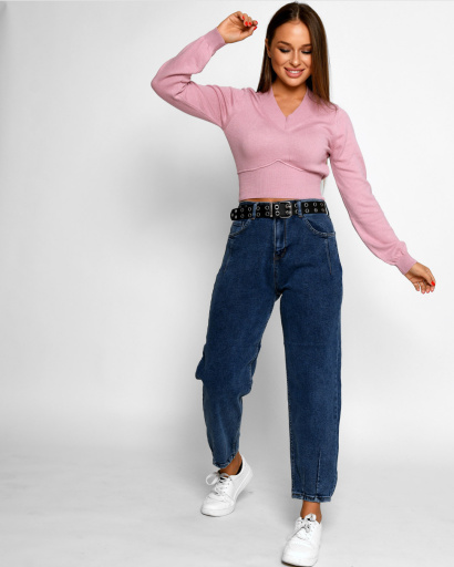 Пуловер Carica SV-6653-21 52406, Цвет: Светло-розовый, Размер: ONE SIZE, изображение 2