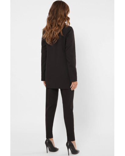 Женский костюм с пиджаком и брюками 36099, Цвет: Черный, Размер: XS, изображение 5