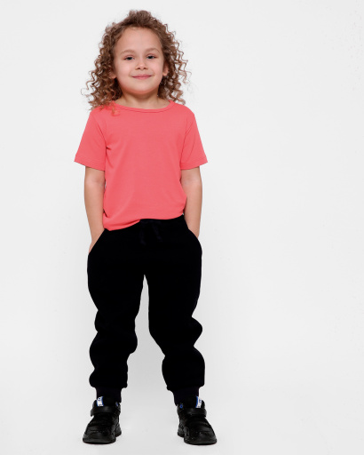 Дитяча футболка Standart, кораловий 32067, Колір: Корал, Розмір: 92, зображення 2