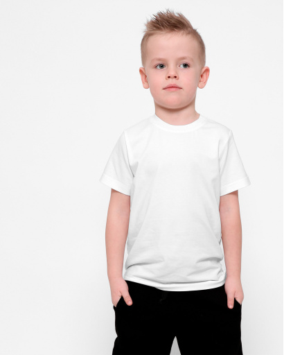 Дитяча футболка Standart, білий 30131, Колір: Білий, Розмір: 92, зображення 7