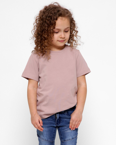 Дитяча футболка Standart, світло-рожевий 33906, Колір: Світло-рожевий, Розмір: 104, зображення 3