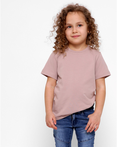 Дитяча футболка Standart, світло-рожевий 33906, Колір: Світло-рожевий, Розмір: 104, зображення 4
