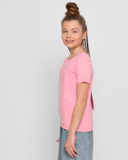 Дитяча футболка Standart, рожевий 55566, Колір: Рожевий, Розмір: 116, зображення 3