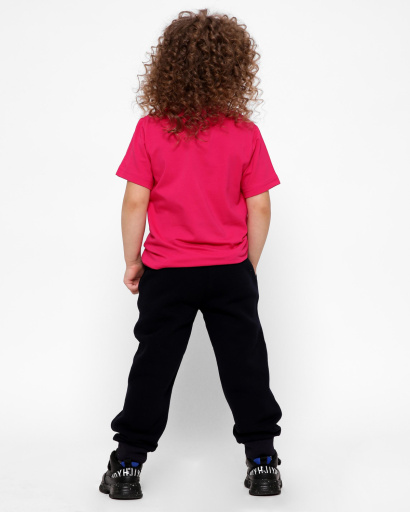 Дитяча футболка Standart, малина 30532, Колір: Малина, Розмір: 92, зображення 2