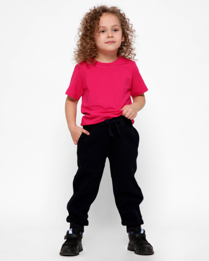 Дитяча футболка Standart, малина 30532, Колір: Малина, Розмір: 92, зображення 5