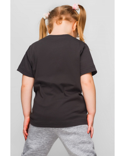 Дитяча футболка Standart, графіт 30534, Колір: Графіт, Розмір: 92, зображення 3