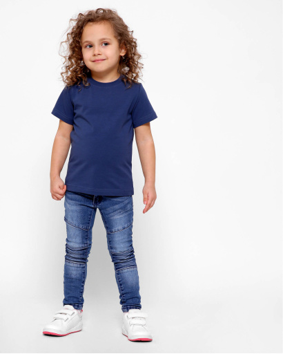 Дитяча футболка Standart, джинс 30536, Колір: Джинс, Розмір: 92, зображення 3