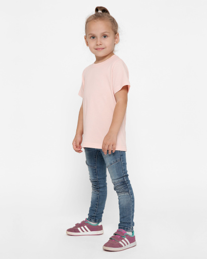Дитяча футболка Standart, пудра 31986, Колір: Пудровий, Розмір: 98, зображення 3
