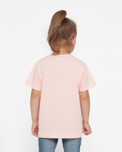 Дитяча футболка Standart, пудра 31986, Колір: Пудровий, Розмір: 98, зображення 4