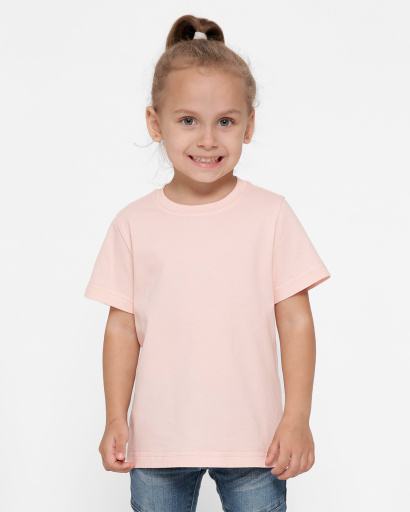 Дитяча футболка Standart, пудра 31986, Колір: Пудровий, Розмір: 98, зображення 2