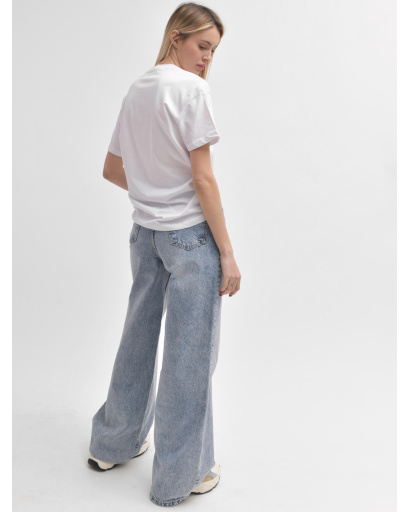 Белая женская футболка Standart "NewYork" 57933, Цвет: Белый, Размер: S, изображение 3