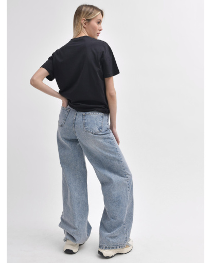 Чорна жіноча футболка Standart "NewYork" 57934, Колір: Чорний, Розмір: S, зображення 4