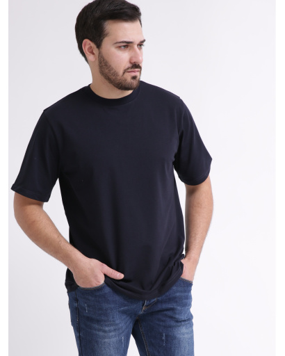 Футболка унісекс базова CRC FS-153-2 57823, Колір: Темно-синій, Розмір: L, зображення 6