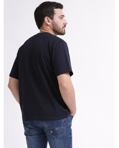 Футболка унісекс базова CRC FS-153-2 57823, Колір: Темно-синій, Розмір: L, зображення 7