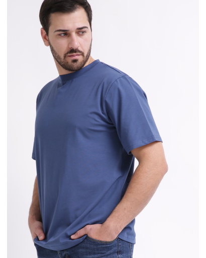 Футболка унісекс базова CRC FS-153-35 57824, Колір: Джинс, Розмір: M, зображення 4