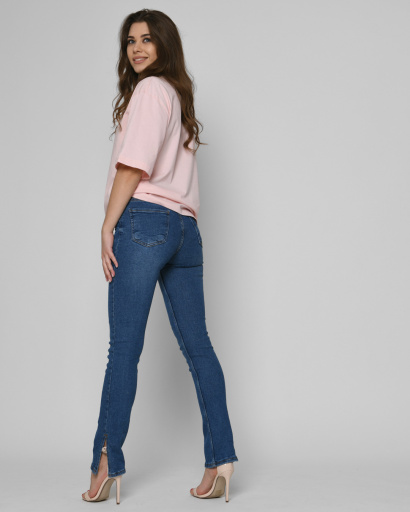 Розовая женская футболка don`t touch me 57905, Цвет: Розовый, Размер: L, изображение 4