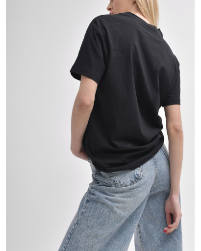 Женская черная футболка на каждый день Beyond Amazing 57927, Цвет: Черный, Размер: S, изображение 4