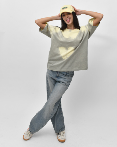 Футболка унісекс THERMOCHROMIC преміум, зелена 58024, Колір: Зелений, Розмір: M, зображення 8