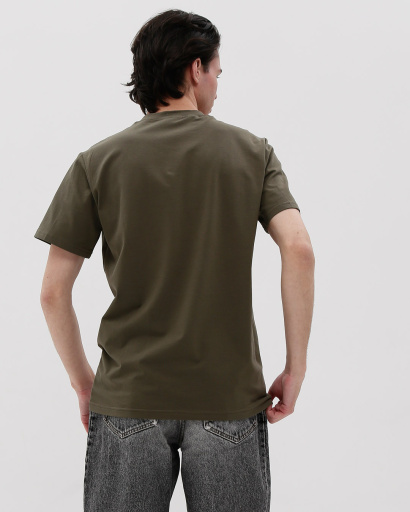 Футболка мужская базовая Standart CRC FS-101-1 31623, Цвет: Хаки, Размер: S, изображение 3