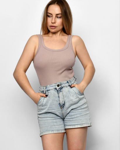 Майка CRC -15073-25 55669, Цвет: Пудровый, Размер: M, изображение 3