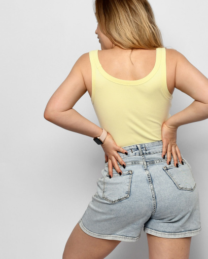 Майка CRC -15073-6 55671, Цвет: Жёлтый, Размер: M, изображение 2