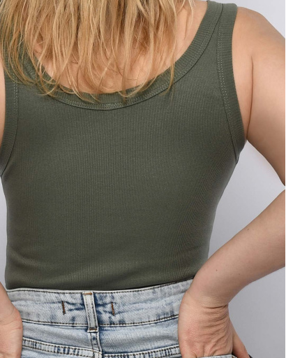 Майка CRC -15073-31 55673, Цвет: Хаки, Размер: M, изображение 2