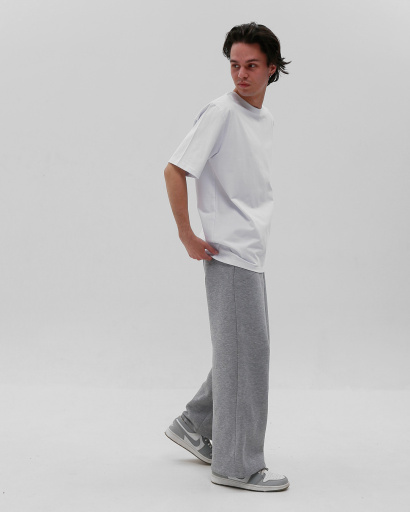 Футболка унисекс базовая oversize Premium CRC FP-133-3 57803, Цвет: Белый, Размер: XL, изображение 4