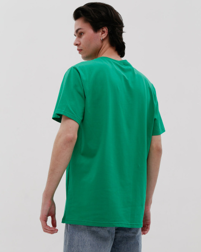 Футболка чоловіча базова Standart CRC FS-101-12 56178, Колір: Зелений, Розмір: S, зображення 5