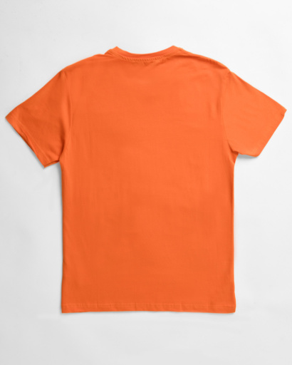 Футболка мужская с принтом CRC FS-146-17 49124, Цвет: Оранжевый, Размер: M, изображение 2