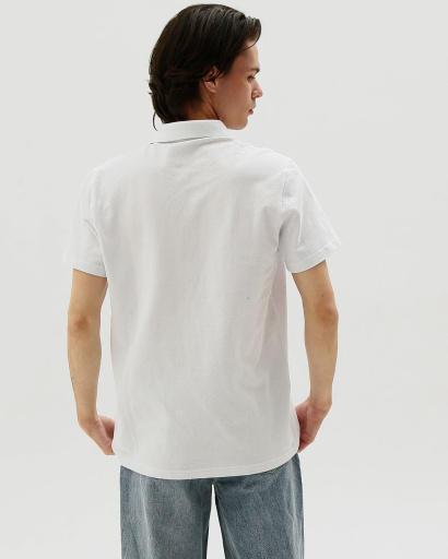 Футболка мужская поло Premium CRC FP-125-3 37383, Цвет: Белый, Размер: XS, изображение 5