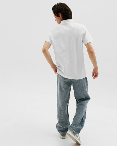 Футболка мужская поло Premium CRC FP-125-3 37383, Цвет: Белый, Размер: XS, изображение 6