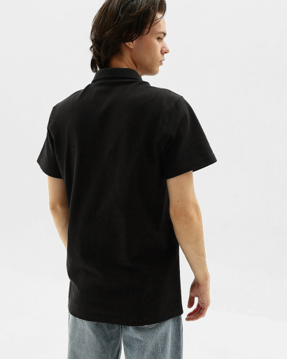 Футболка мужская поло Premium CRC FP-125-8 37385, Цвет: Черный, Размер: L, изображение 3