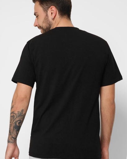 Футболка чоловіча з принтом Standart CRC FS-101-8 Руки зі створення Адама 45935, Колір: Чорний, Розмір: 3XL, зображення 3