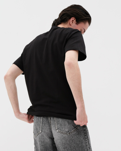 Футболка мужская базовая Standart CRC FS-101-8 29871, Цвет: Черный, Размер: S, изображение 4