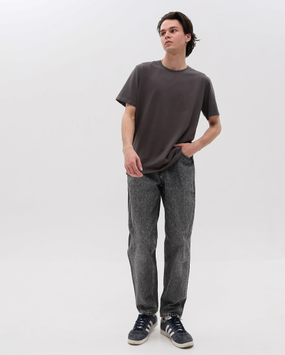 Футболка чоловіча базова Standart CRC FS-101-29 31626, Колір: Графіт, Розмір: XL, зображення 5