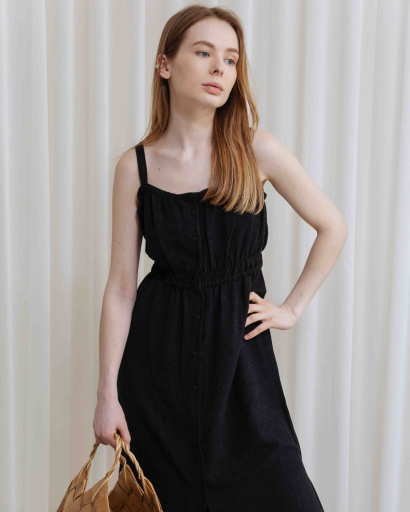 Сарафан Rica Rossa -102015-29 55958, Колір: Графіт, Розмір: S, зображення 2