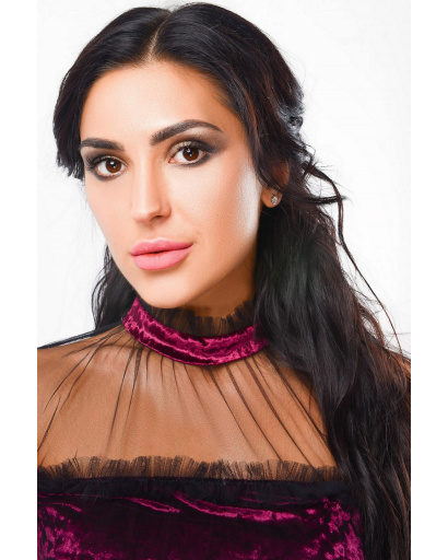 Праздничное велюровое платье марсала с чокером 29078, Цвет: Бургунди, Размер: M, изображение 4