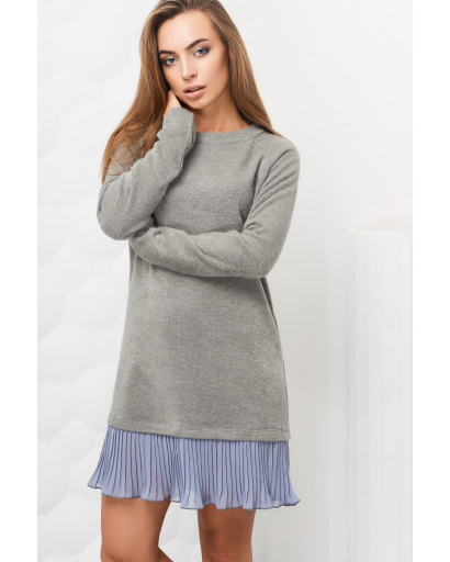 Платье Carica KP-10069-4 28190, Цвет: Серый, Размер: S, изображение 2