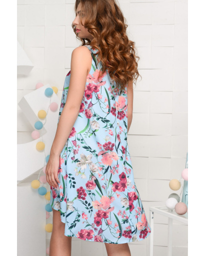 Платье Carica KP-10032-11 26631, Цвет: Голубой, Размер: XS, изображение 3