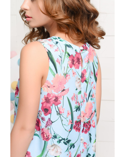 Платье Carica KP-10032-11 26631, Цвет: Голубой, Размер: XS, изображение 4