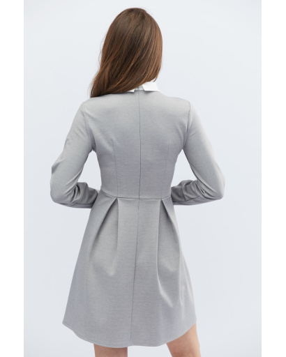 Платье Carica KP-10124-29 32600, Цвет: Серый, Размер: L, изображение 4