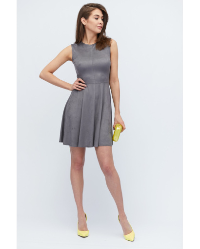 Платье Carica KP-10137-4 32791, Цвет: Серый, Размер: L, изображение 2