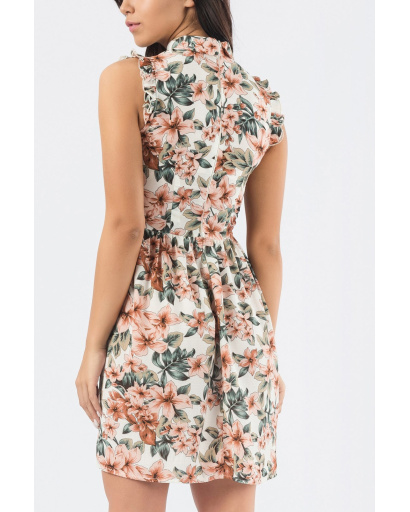 Сукня з принтом 33665, Колір: Мультиколор, Розмір: L, зображення 2