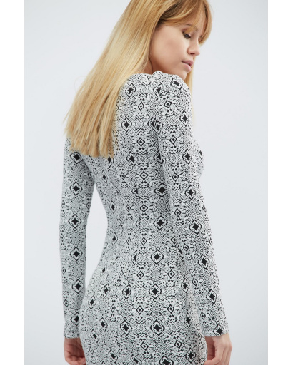 Платье Carica KP-5819-8 16208, Цвет: Белый, Размер: XS, изображение 4