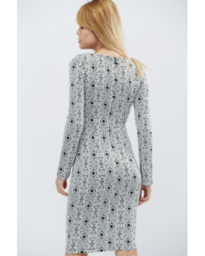 Платье Carica KP-5819-8 16208, Цвет: Белый, Размер: XS, изображение 5