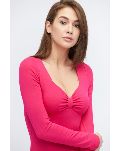 Платье Carica KP-10141-9 32825, Цвет: Малина, Размер: XS, изображение 3