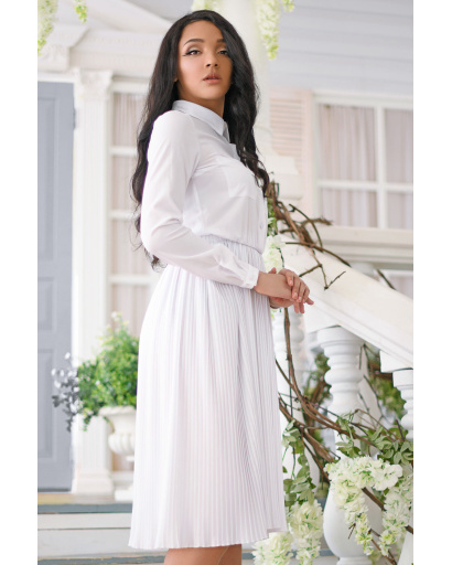 Платье Carica KP-10246-3 35513, Цвет: Белый, Размер: S, изображение 2